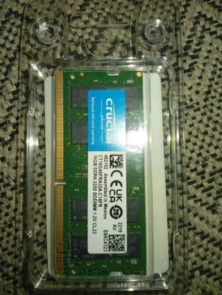 Memoria RAM Crucial 16GB DDR4-3200 SODIMM