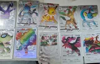 Cartas Pokémon VMAX y V (Rainbow)