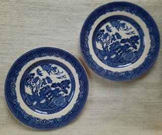 2 Piatti Dolci Blue Willow Johnson Brothers