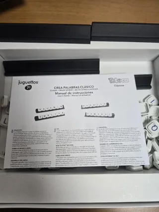 Juego de mesa crea palabras. Tetoca. 5 EUROS