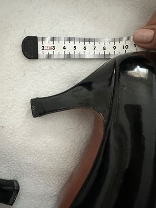 Décolleté vernice nere Roberto Spinelli