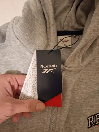 Conjunto Chándal Reebok State Full Zip Gris NUEVO