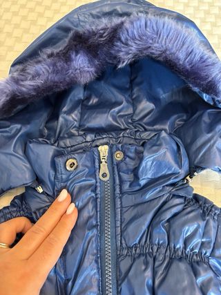 Giubbino lungo bambina 18/24 mesi Piazza Italia