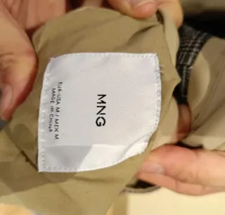 Abrigo reversible Mango hombre Talla M