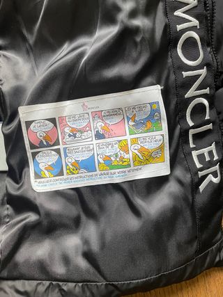 Giubbotto Moncler Nero