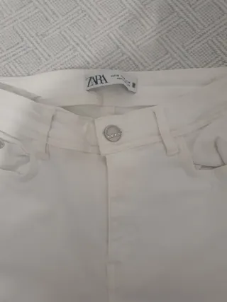Pantalón señora blanco talla 36