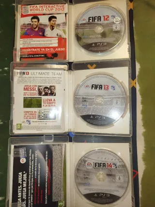 Lote 5 Videojuegos FIFA PS3