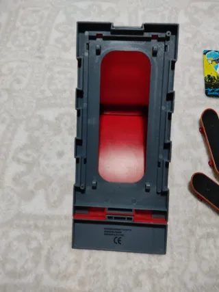 Rampa y 6 Patinetes Miniatura