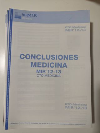 Manuales CTO (y más) Medicina MIR 2013 8ª edición