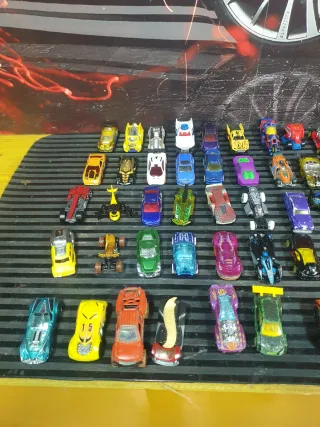 Lote 70 Hot Wheels Coches Colección