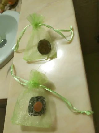 2 Anillos grandes Plateados Bisutería Ajustables