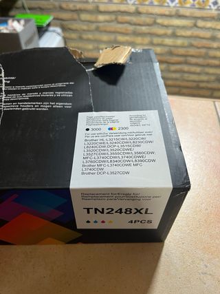 Cartucho Toner TN248XL myCartridge 4uds