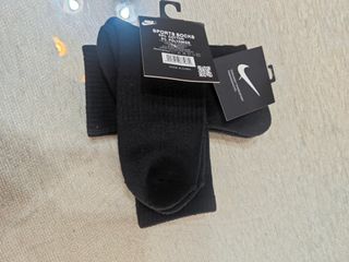 Pack 2 Pares Calcetines Nike Negros Talla Única