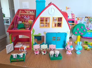 PinyPon Granja, Furgoneta, Yate y Hamburguesería