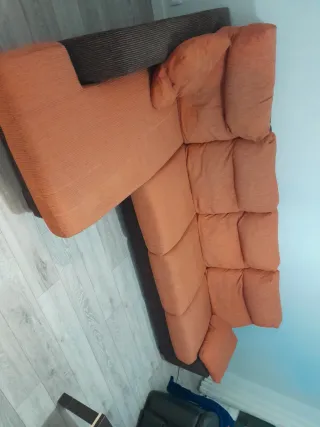 Sofá chaise longue 4 plazas