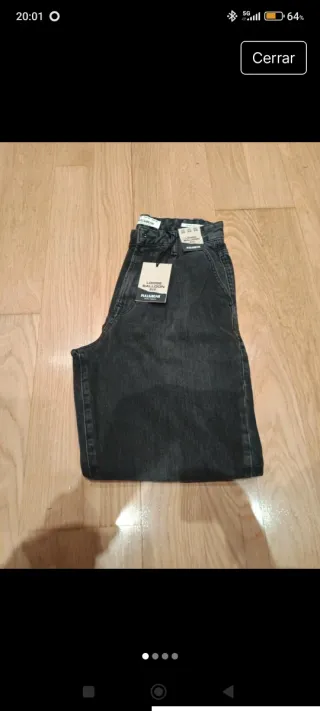 Pantalón Pull&Bear Negro