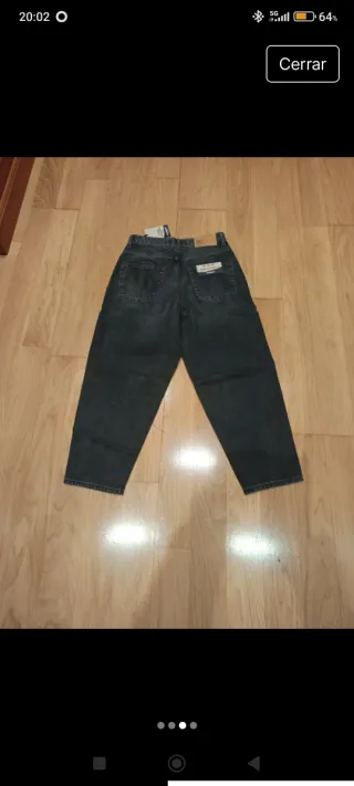 Pantalón Pull&Bear Negro