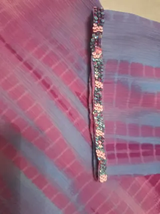 Maglietta manica 3/4 con perline