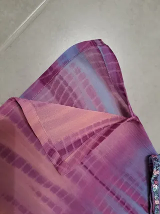 Maglietta manica 3/4 con perline