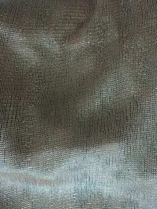 Pañuelo dorado viscosa con flecos