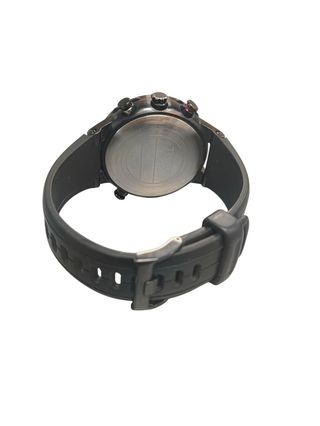 RELOJ TIMEX INTELLIGENT QUARTZ ESFERA NEGRA/CORREA DE CAUCHO