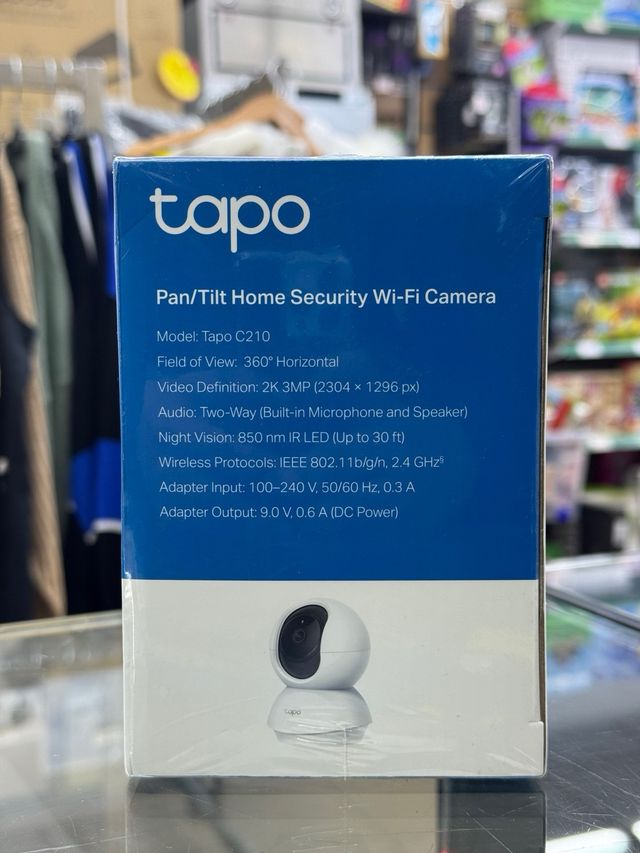 Tapo C210 Cámara Seguridad Wi-Fi 2K