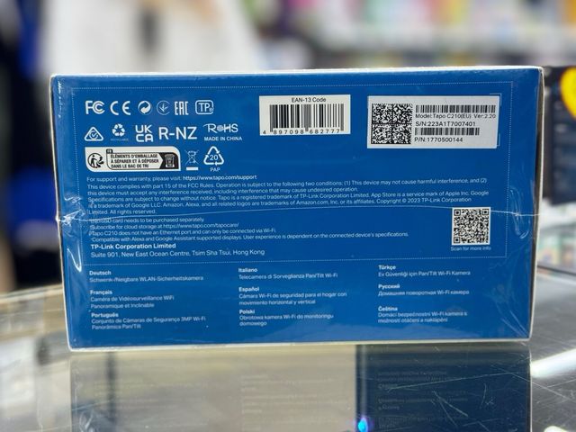 Tapo C210 Cámara Seguridad Wi-Fi 2K