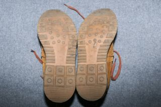 Zapatos deportivos de ante marrón