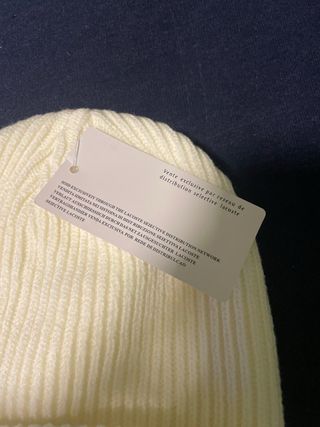 Berretto Lacoste Bianco