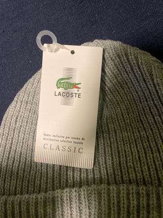 Berretto Lacoste Grigio