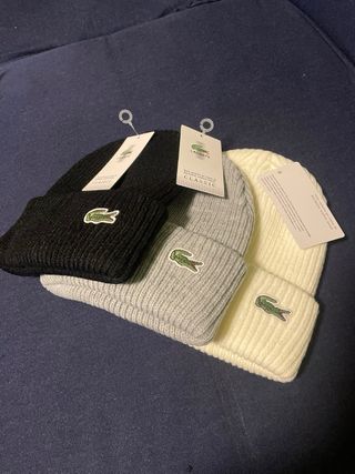 Berretto Lacoste Grigio