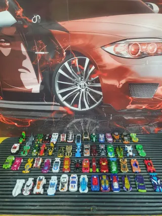 Lote 58 Hot Wheels Coches Colección