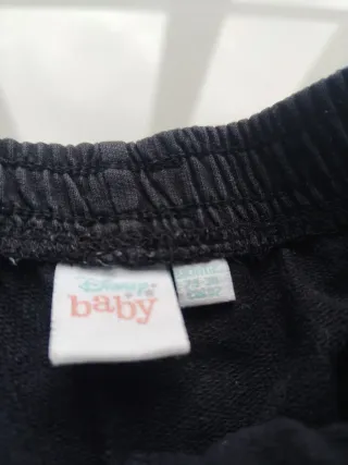 Pantaloni neri cotone 24-30 mesi