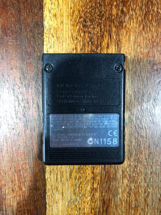 Memory Card 8 MB ps2 nera originale