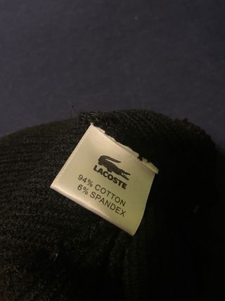 Berretto Lacoste Nero