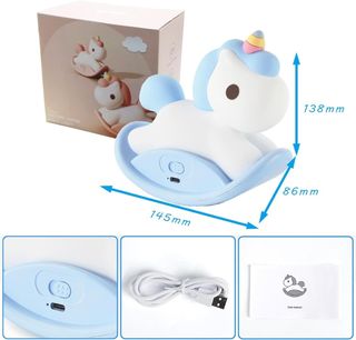 Luce notturna unicorno per bambini - Nuova