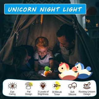 Luce notturna unicorno per bambini - Nuova
