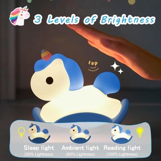 Luce notturna unicorno per bambini - Nuova