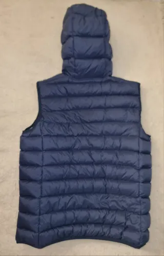 Gilet unisex Fila in piuma d'oca con cappuccio