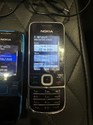 Lote 6 teléfonos Nokia y Siemens