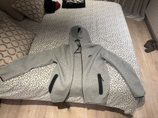 Sudadera Nike Tech Gris Talla M Hombre