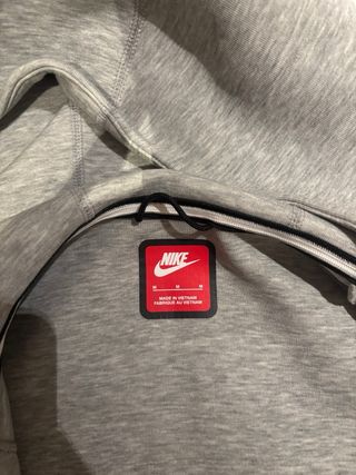 Sudadera Nike Tech Gris Talla M Hombre