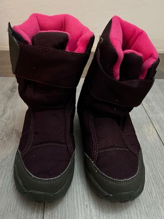 Botas de nieve para niña Talla 30