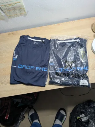 Lote Camisetas Padel Azul marino