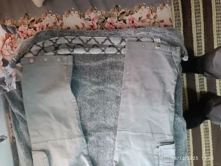 Pantalón hombre  live fast dieyoug gris con cremal