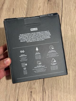 Marshall Willen Bluetooth Altavoz Portátil Negro