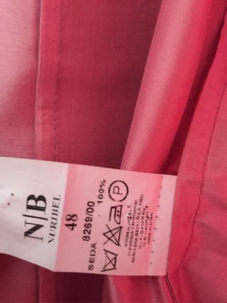 Traje de fiesta rosa para bodas (cada pieza)