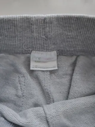 Pantaloni cotone grigi 24-36 mesi