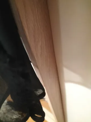 Camisa negra lunares con capa