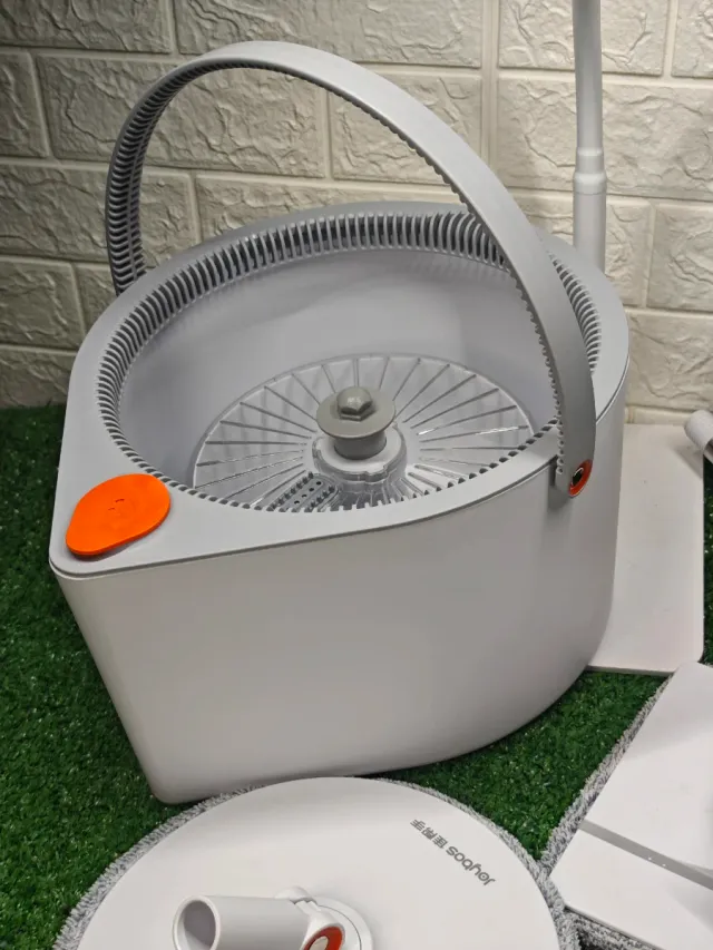 Juego Fregona Giratoria Cubeta Escurridor